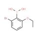 2-Bromo-6-ethoxyphenylboronic acid (CAS 957035-13-1) - chemical structure image