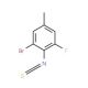 2-Bromo-6-fluoro-4-methylphenylisothiocyanate - chemical structure image