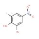2-Bromo-6-fluoro-4-nitrophenol (CAS 329-49-7) - chemical structure image