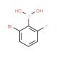 2-Bromo-6-fluorobenzeneboronic acid (CAS 913835-80-0) - chemical structure image