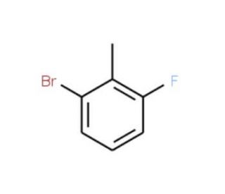 2-Bromo-6-fluorotoluene (CAS 1422-54-4) - chemical structure image