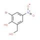 2-Bromo-6-(hydroxymethyl)-4-nitrobenzenol - chemical structure image