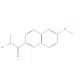 2-Bromo-6′-methoxy-2′-propionaphthone (CAS 72337-73-6) - chemical structure image