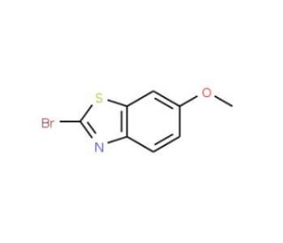2-Bromo-6-methoxybenzothiazole (CAS 2941-58-4) - chemical structure image