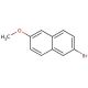 2-Bromo-6-methoxynaphthalene (Naproxen Impurity N) (CAS 5111-65-9) - chemical structure image