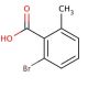 2-Bromo-6-methylbenzoic acid (CAS 90259-31-7) - chemical structure image