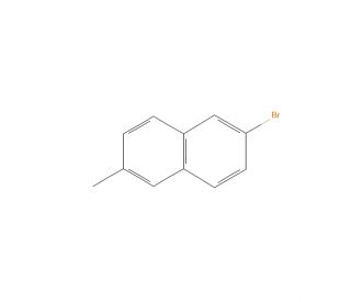 2-Bromo-6-methylnaphthalene (CAS 37796-78-4) - chemical structure image