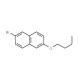 2-Bromo-6-n-butoxynaphthalene (CAS 66217-20-7) - chemical structure image