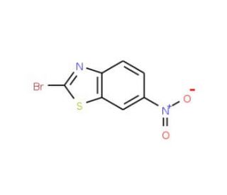 2-Bromo-6-nitro-1,3-benzothiazole (CAS 2516-37-2) - chemical structure image