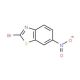 2-Bromo-6-nitro-1,3-benzothiazole (CAS 2516-37-2) - chemical structure image