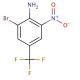 2-Bromo-6-nitro-4-(trifluoromethyl)aniline (CAS 113170-71-1) - chemical structure image
