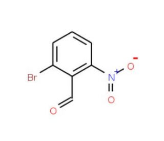 2-Bromo-6-nitrobenzaldehyde (CAS 20357-21-5) - chemical structure image