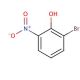 2-Bromo-6-nitrophenol (CAS 13073-25-1) - chemical structure image