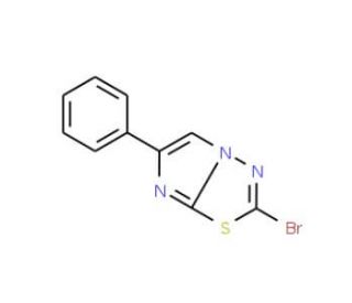 2-bromo-6-phenylimidazo[2,1-b][1,3,4]thiadiazole - chemical structure image