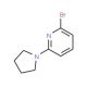 2-Bromo-6-pyrrolidin-1-ylpyridine (CAS 230618-41-4) - chemical structure image