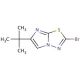 2-bromo-6-tert-butylimidazo[2,1-b][1,3,4]thiadiazole - chemical structure image