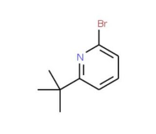 2-Bromo-6-tert-butylpyridine (CAS 195044-14-5) - chemical structure image