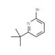 2-Bromo-6-tert-butylpyridine (CAS 195044-14-5) - chemical structure image