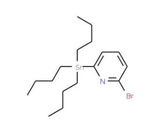 2-Bromo-6-(tributylstannyl)pyridine (CAS 189083-81-6) - chemical structure image