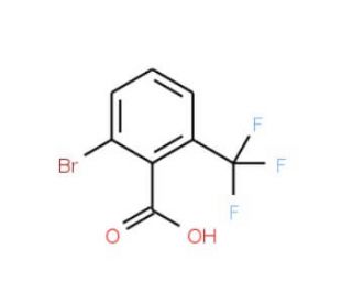 2-Bromo-6-(trifluoromethyl)benzoic acid (CAS 177420-64-3) - chemical structure image