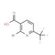 2-Bromo-6-(trifluoromethyl)nicotinic acid (CAS 749875-07-8) - chemical structure image
