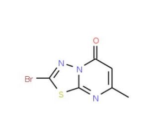 2-bromo-7-methyl-5H-[1,3,4]thiadiazolo[3,2-a]pyrimidin-5-one - chemical structure image