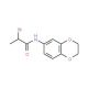 2-Bromo-N-2,3-dihydro-1,4-benzodioxin-6-ylpropanamide - chemical structure image