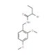 2-Bromo-N-(2,4-dimethoxybenzyl)butanamide - chemical structure image