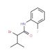 2-bromo-N-(2-fluorophenyl)-3-methylbutanamide - chemical structure image