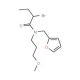 2-Bromo-N-(2-furylmethyl)-N-(3-methoxypropyl)-butanamide - chemical structure image