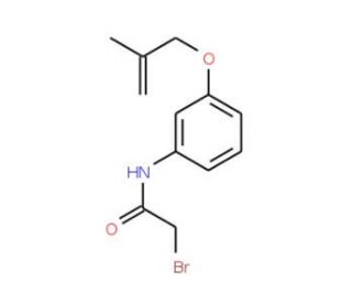 2-Bromo-N-{3-[(2-methyl-2-propenyl)oxy]-phenyl}acetamide - chemical structure image