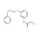 2-Bromo-N-[3-(3-phenylpropoxy)phenyl]acetamide - chemical structure image