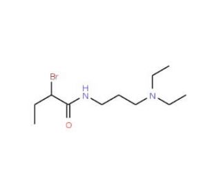 2-Bromo-N-[3-(diethylamino)propyl]butanamide - chemical structure image