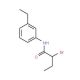 2-Bromo-N-(3-ethylphenyl)butanamide - chemical structure image