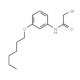 2-Bromo-N-[3-(hexyloxy)phenyl]acetamide - chemical structure image