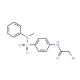 2-Bromo-N-{4-[(methylanilino)sulfonyl]-phenyl}acetamide - chemical structure image