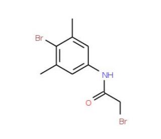 2-bromo-N-(4-bromo-3,5-dimethylphenyl)acetamide - chemical structure image