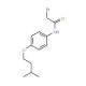 2-Bromo-N-[4-(isopentyloxy)phenyl]acetamide - chemical structure image