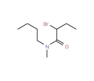 2-Bromo-N-butyl-N-methylbutanamide - chemical structure image