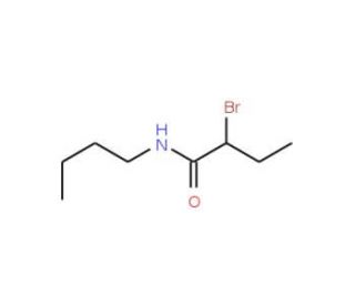 2-Bromo-N-butylbutanamide - chemical structure image