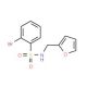 2-Bromo-N-(fur-2-ylmethyl)benzenesulphonamide (CAS 849056-66-2) - chemical structure image