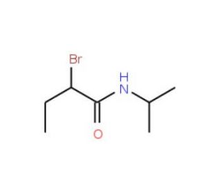 2-Bromo-N-isopropylbutanamide (CAS 41643-82-7) - chemical structure image