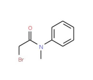 2-Bromo-N-methyl-N-phenylacetamide (CAS 29182-97-6) - chemical structure image