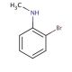 2-Bromo-N-methylaniline (CAS 6832-87-7) - chemical structure image