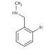 2-Bromo-N-methylbenzylamine (CAS 698-19-1) - chemical structure image