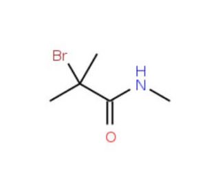 2-Bromo-N-methylisobutyramide (CAS 69959-88-2) - chemical structure image