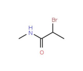 2-bromo-N-methylpropanamide - chemical structure image