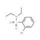 2-Bromo-N,N-diethylbenzenesulphonamide (CAS 65000-12-6) - chemical structure image
