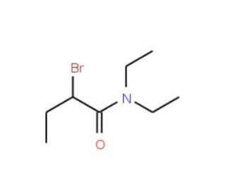 2-Bromo-N,N-diethylbutanamide - chemical structure image