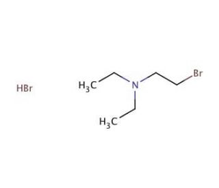 2-Bromo-N,N-diethylethylamine hydrobromide (CAS 1069-72-3) - chemical structure image